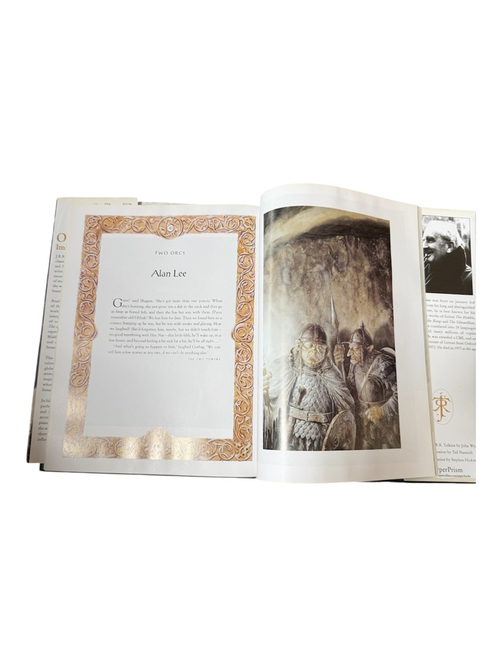 Realms of Tolkien: Images of Middle-earth - Decorative Book Cover (Gray, Green) - Picture 5 of 7
